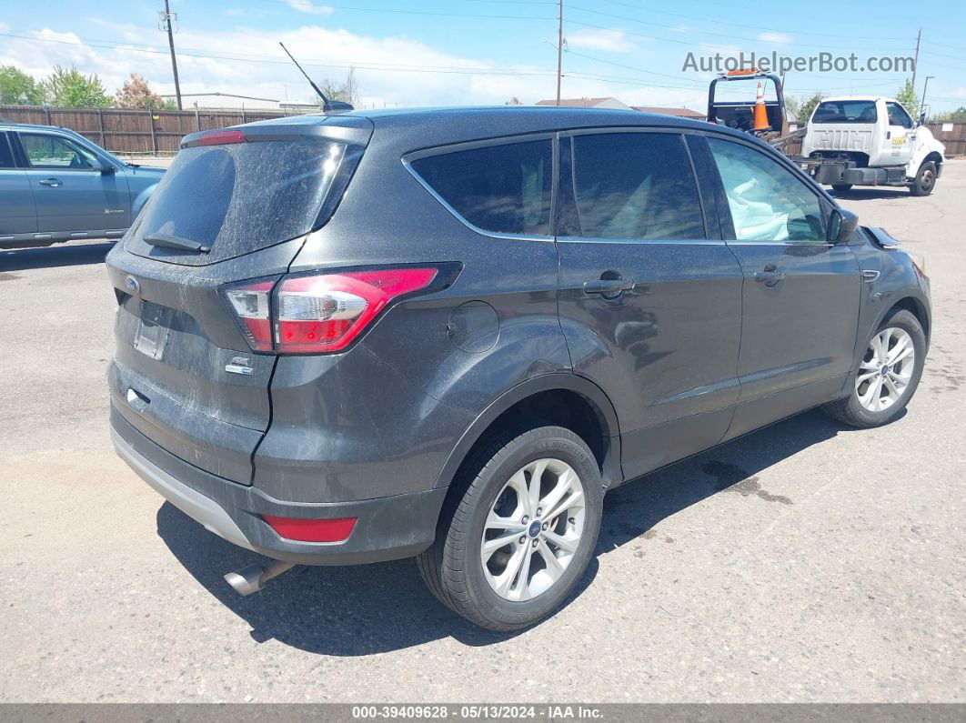 2017 Ford Escape Se Gray vin: 1FMCU9GD7HUC87819