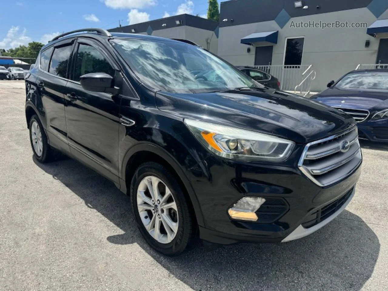 2017 Ford Escape Se Black vin: 1FMCU9GD7HUD01945