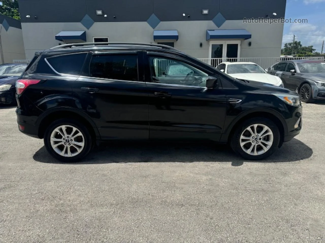 2017 Ford Escape Se Black vin: 1FMCU9GD7HUD01945