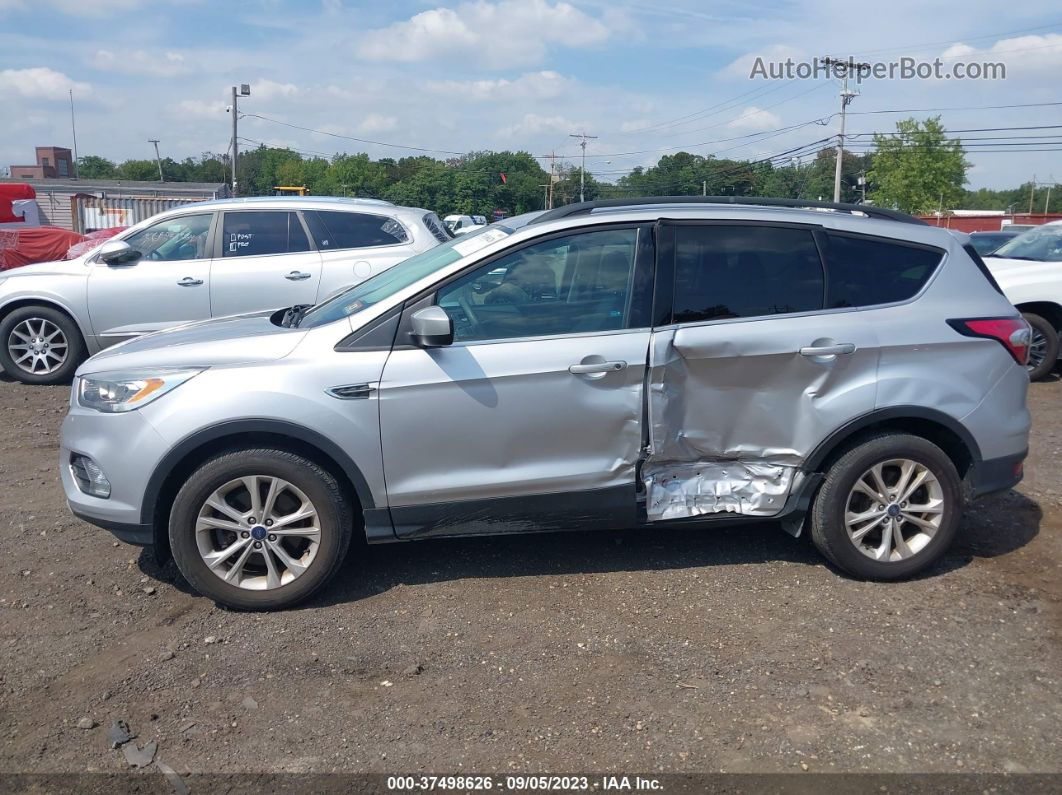 2017 Ford Escape Se Silver vin: 1FMCU9GD7HUD02108