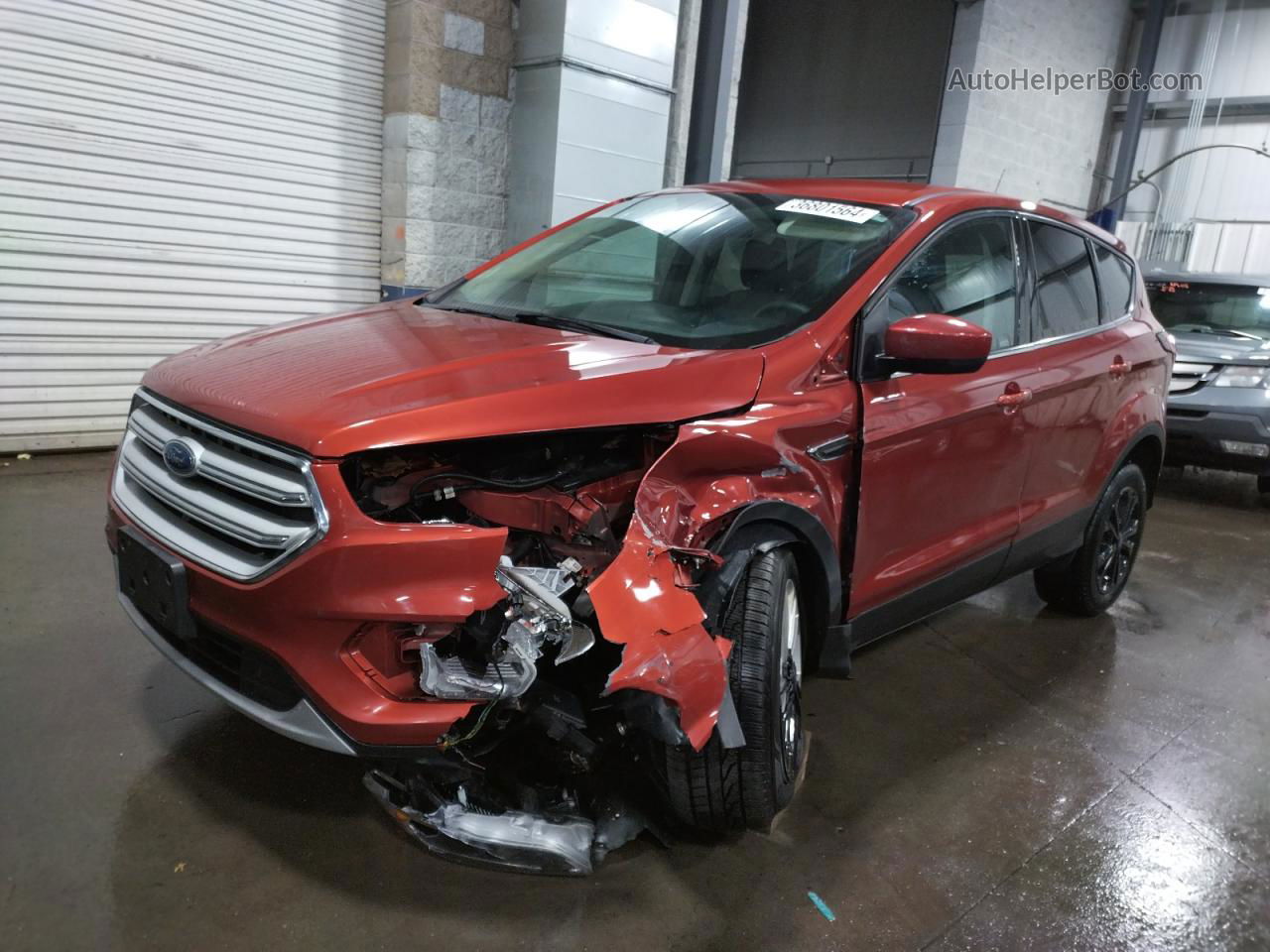 2019 Ford Escape Se Orange vin: 1FMCU9GD7KUB34851