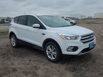 2019 Ford Escape Se White vin: 1FMCU9GD7KUB64304