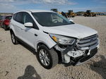 2017 Ford Escape Se White vin: 1FMCU9GD8HUA41118