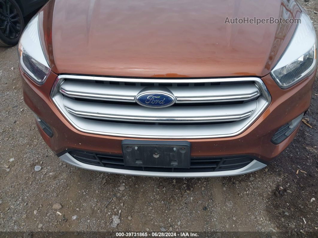 2017 Ford Escape Se Brown vin: 1FMCU9GD8HUB00037