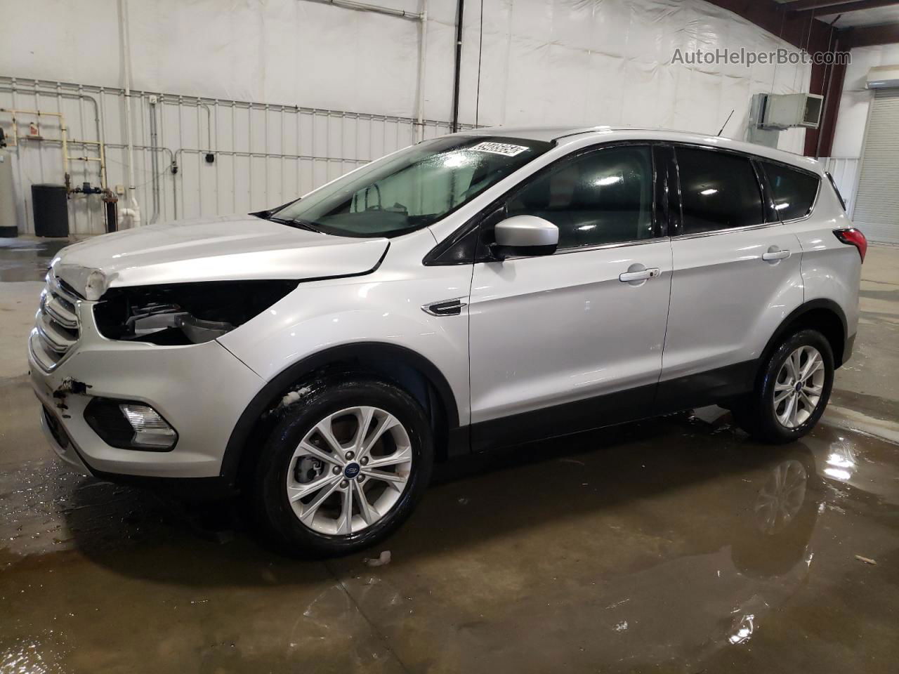 2019 Ford Escape Se Silver vin: 1FMCU9GD8KUC27443