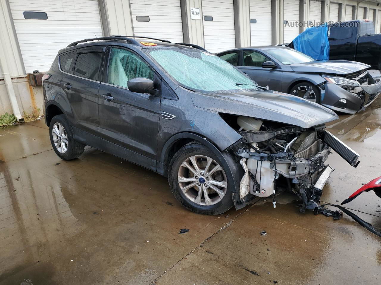 2017 Ford Escape Se Угольный vin: 1FMCU9GD9HUE82482