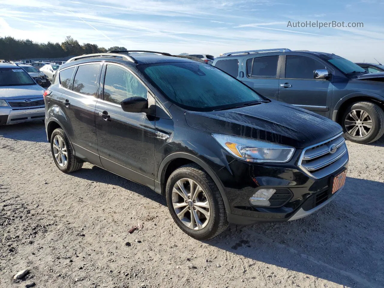 2019 Ford Escape Se Black vin: 1FMCU9GD9KUB65762