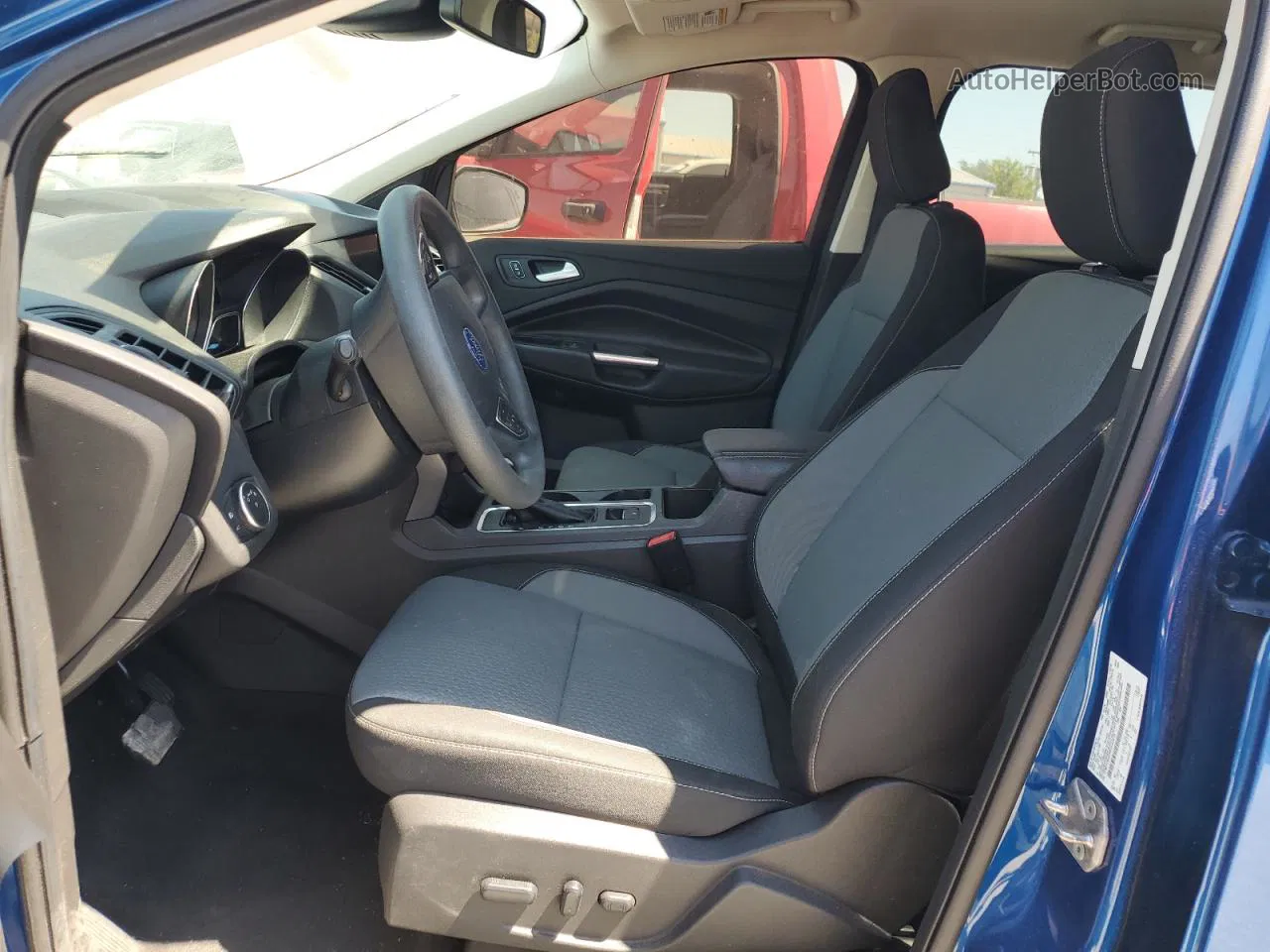 2019 Ford Escape Se Blue vin: 1FMCU9GD9KUC53615