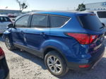 2019 Ford Escape Se Blue vin: 1FMCU9GD9KUC53615