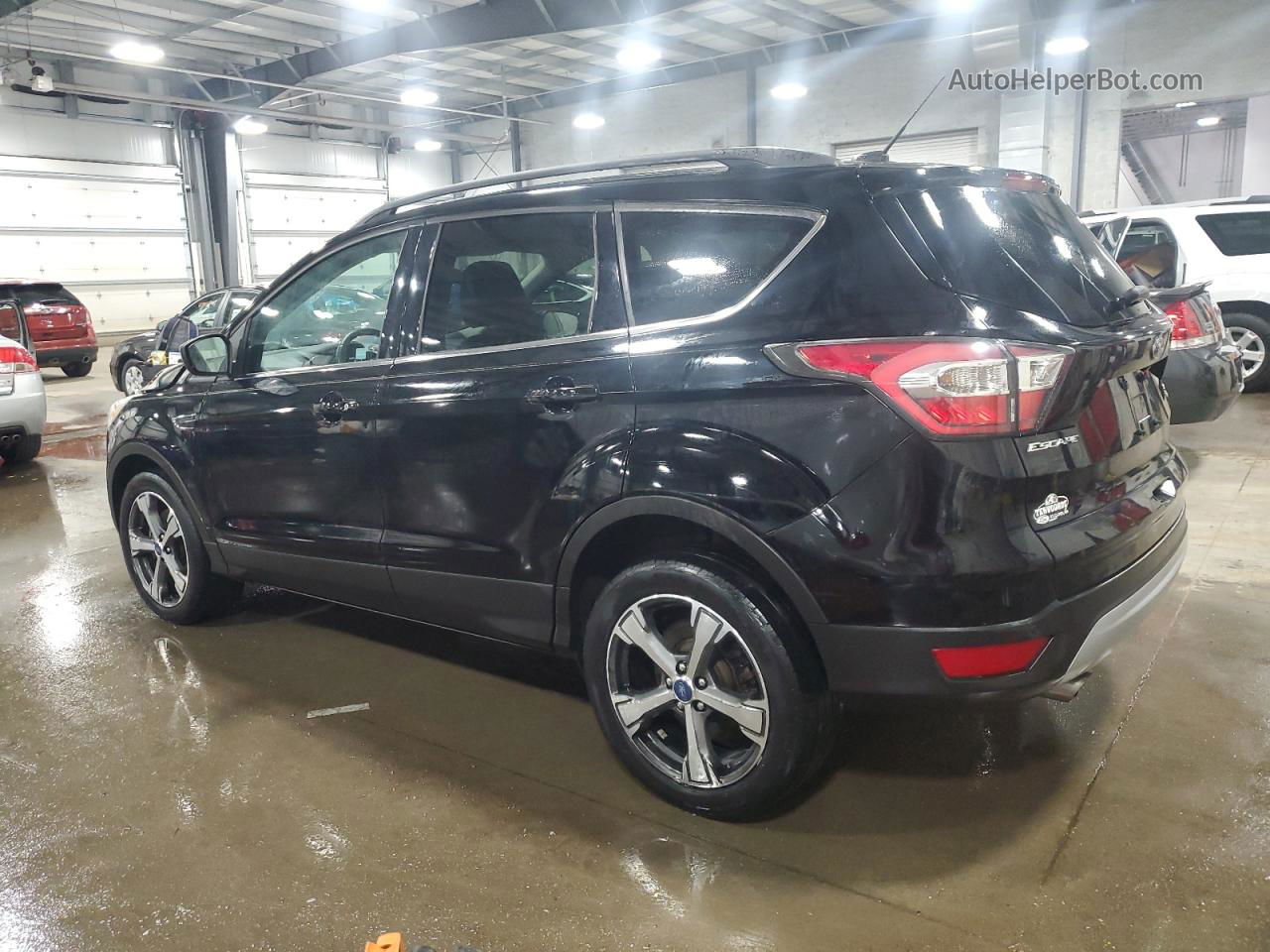 2017 Ford Escape Se Black vin: 1FMCU9GDXHUA87842