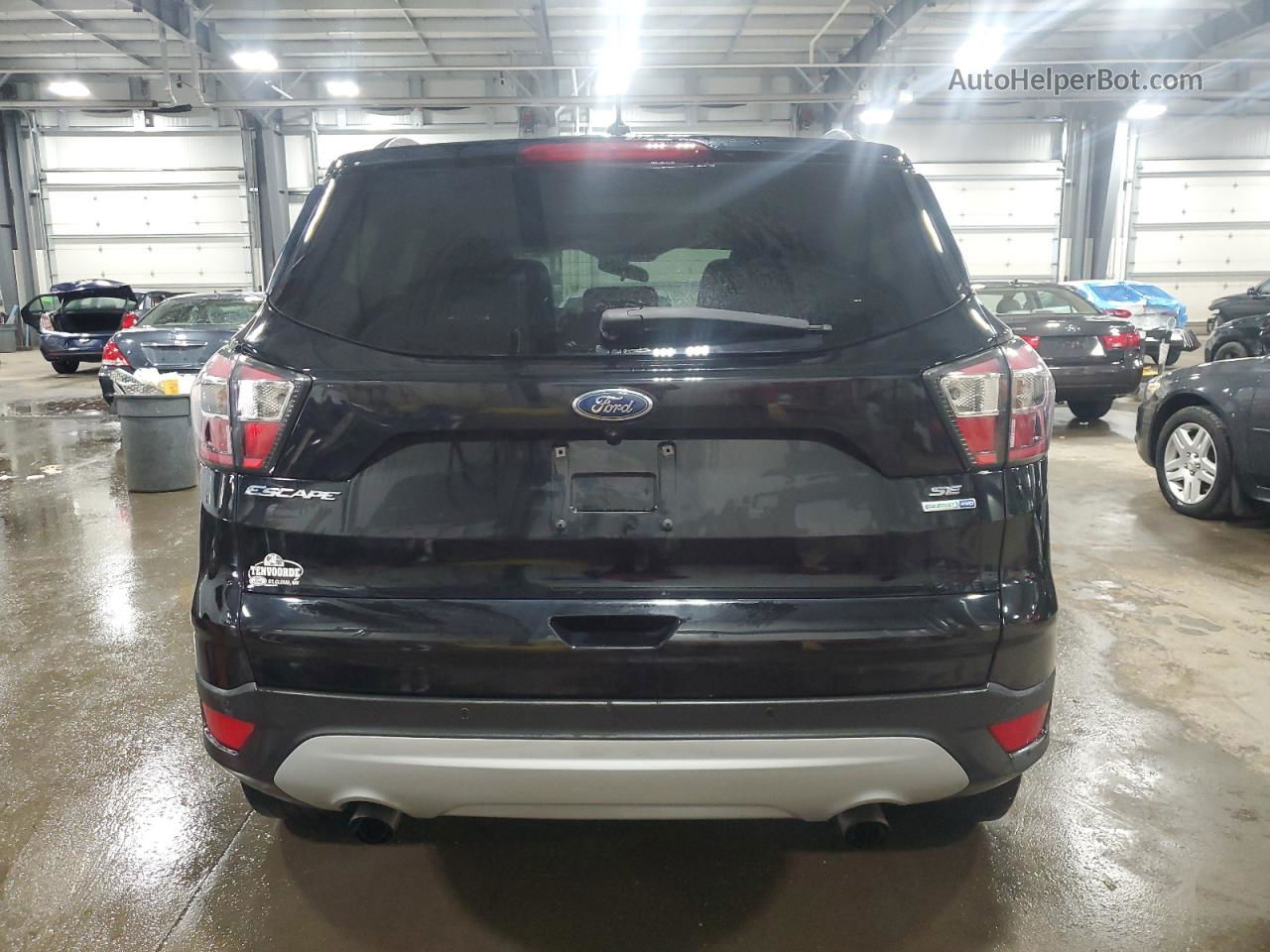 2017 Ford Escape Se Black vin: 1FMCU9GDXHUA87842