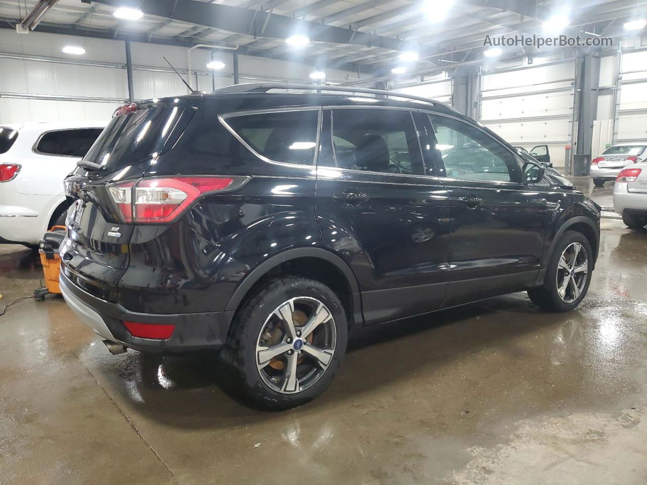 2017 Ford Escape Se Black vin: 1FMCU9GDXHUA87842