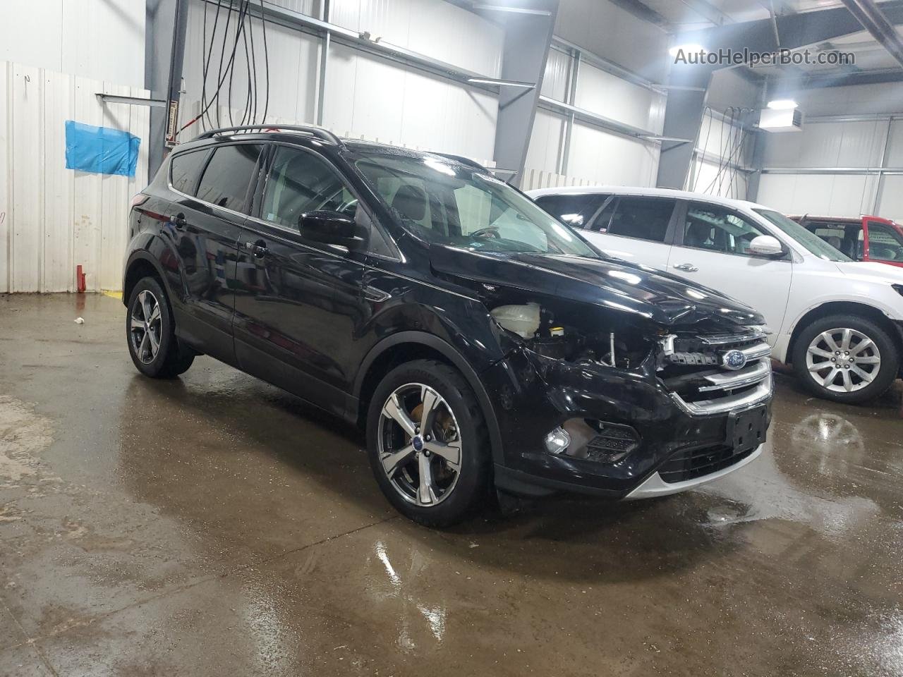 2017 Ford Escape Se Black vin: 1FMCU9GDXHUA87842