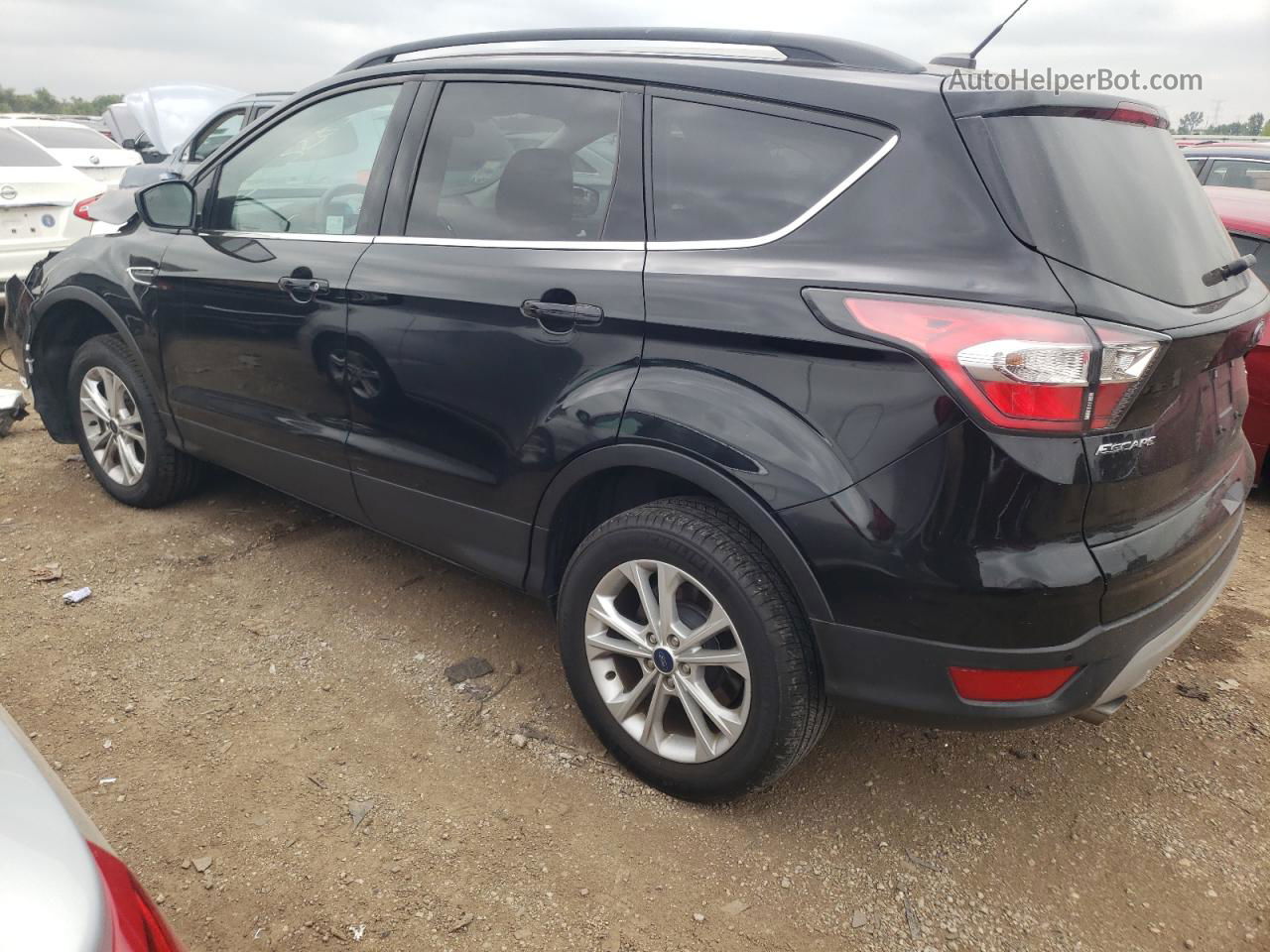 2017 Ford Escape Se Black vin: 1FMCU9GDXHUB37915