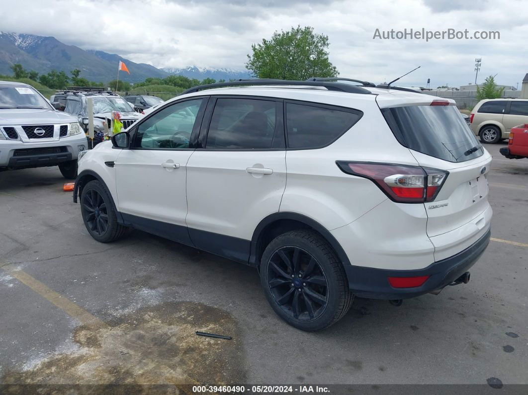 2017 Ford Escape Se White vin: 1FMCU9GDXHUB83132