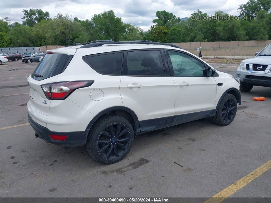 2017 Ford Escape Se White vin: 1FMCU9GDXHUB83132