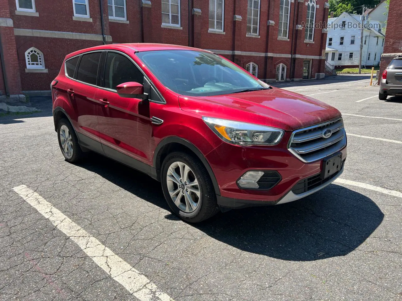 2017 Ford Escape Se Burgundy vin: 1FMCU9GDXHUF00701