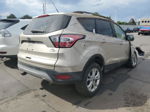 2017 Ford Escape Se Silver vin: 1FMCU9GDXHUF07776