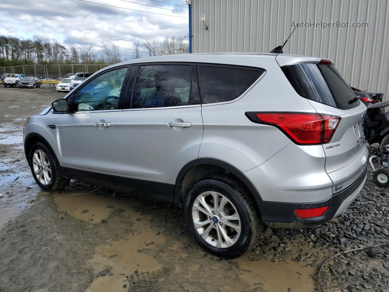 2019 Ford Escape Se Gray vin: 1FMCU9GDXKUA94653