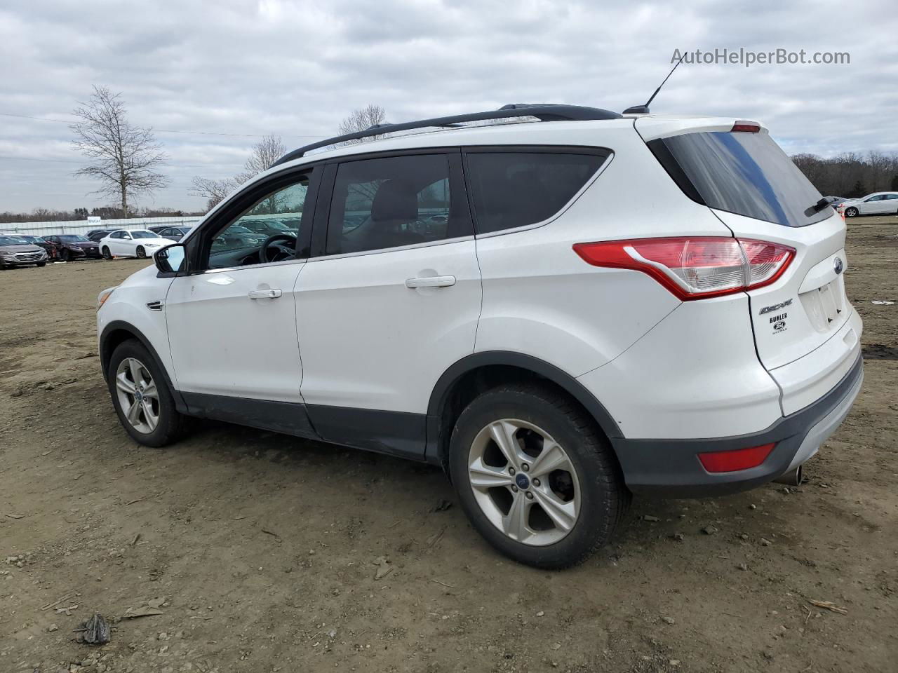 2013 Ford Escape Se White vin: 1FMCU9GX0DUC30379