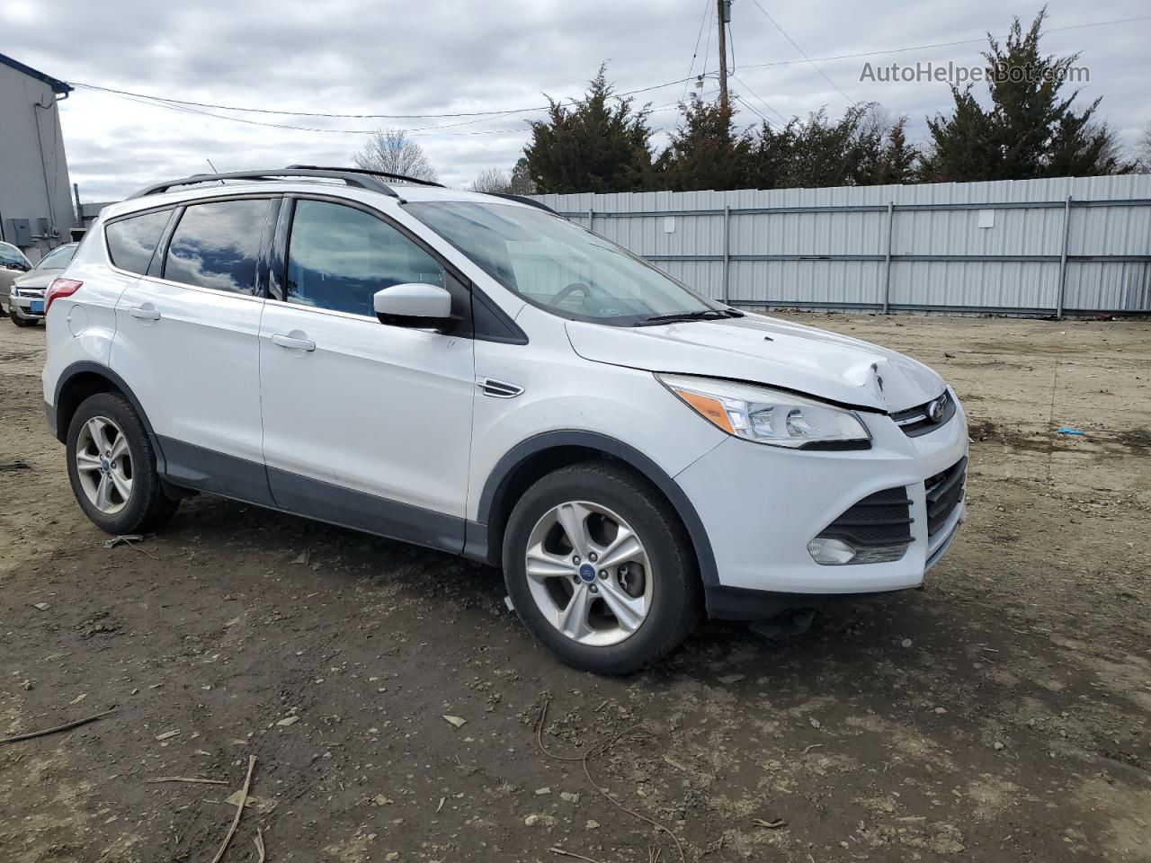 2013 Ford Escape Se White vin: 1FMCU9GX0DUC30379