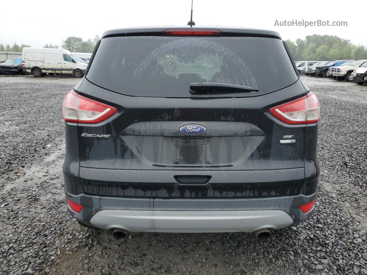 2013 Ford Escape Se Black vin: 1FMCU9GX0DUD72294