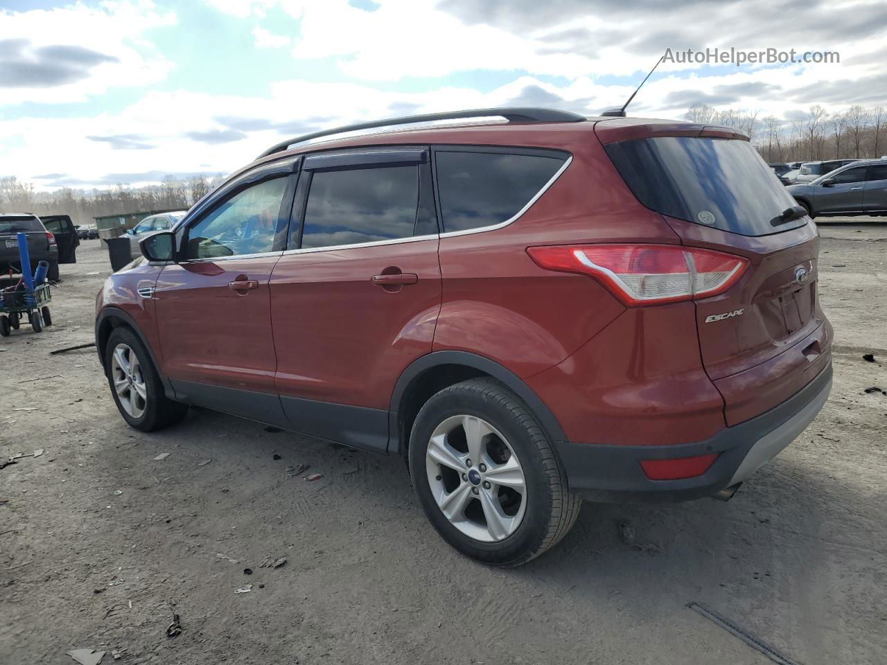 2014 Ford Escape Se Бордовый vin: 1FMCU9GX0EUC43117