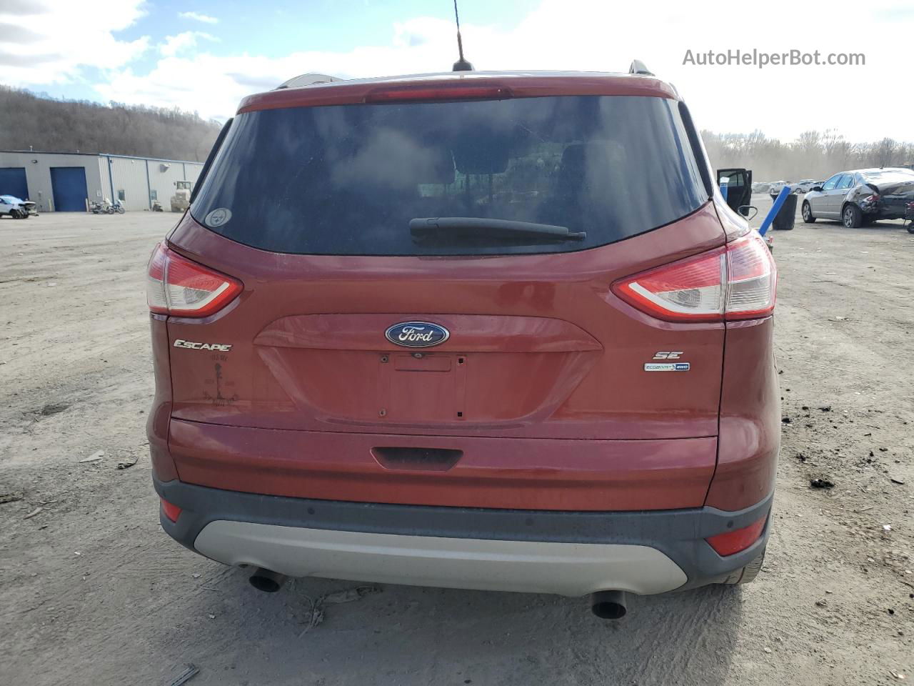 2014 Ford Escape Se Бордовый vin: 1FMCU9GX0EUC43117