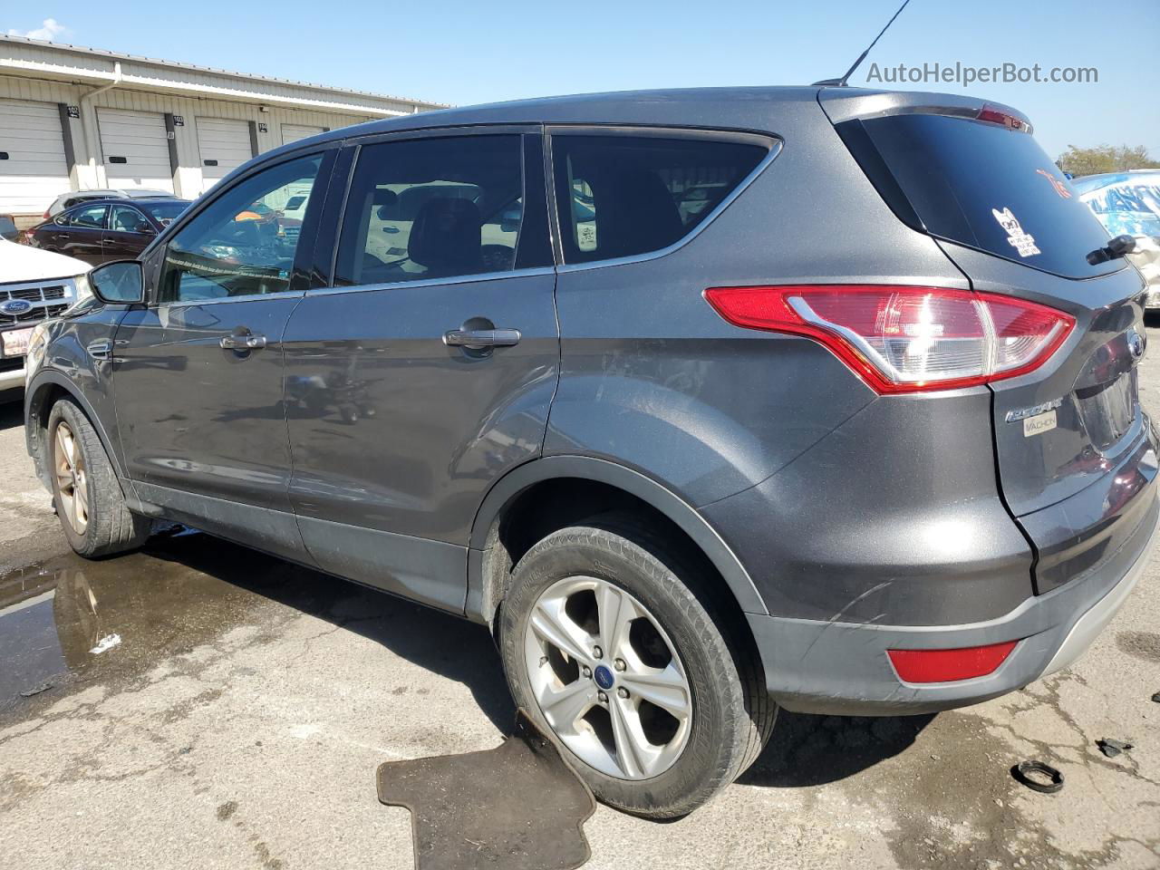 2014 Ford Escape Se Gray vin: 1FMCU9GX0EUE44841