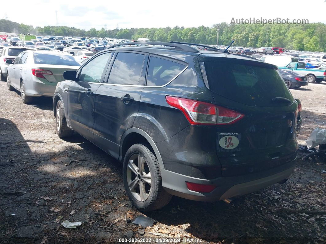 2015 Ford Escape Se Black vin: 1FMCU9GX0FUA02580