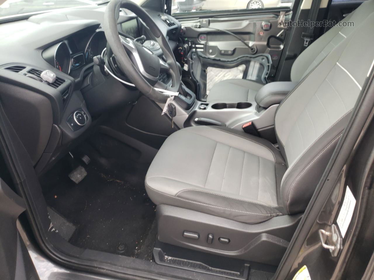 2015 Ford Escape Se Gray vin: 1FMCU9GX0FUC00138