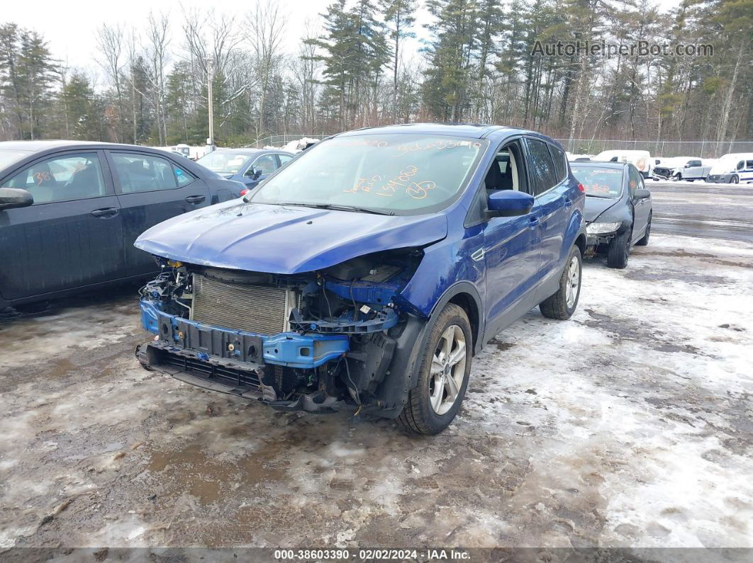 2015 Ford Escape Se Blue vin: 1FMCU9GX0FUC71999