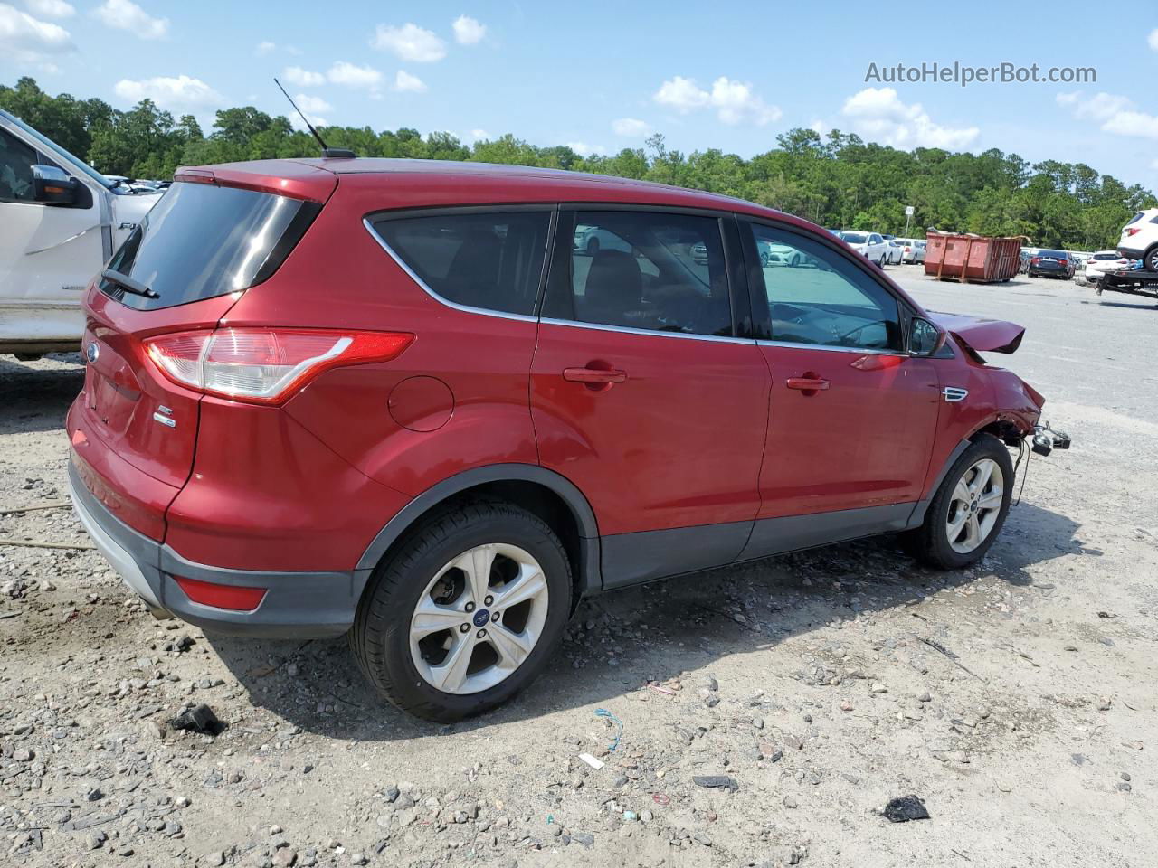 2016 Ford Escape Se Red vin: 1FMCU9GX0GUA03102