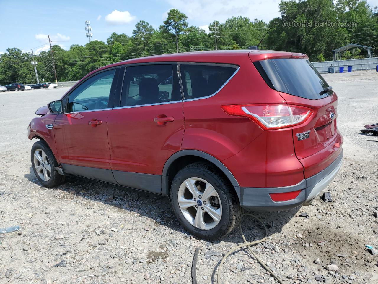 2016 Ford Escape Se Red vin: 1FMCU9GX0GUA03102