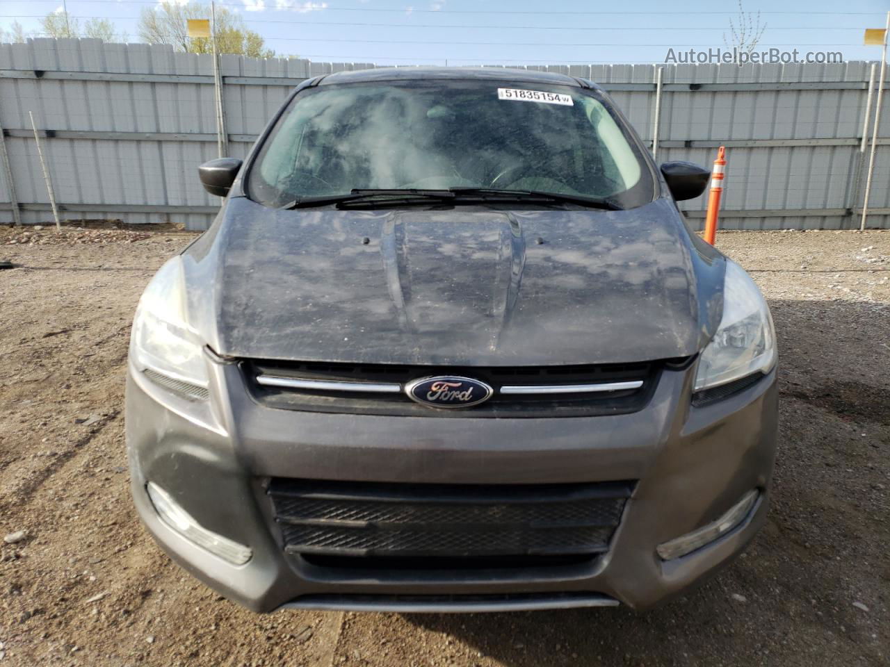 2016 Ford Escape Se Gray vin: 1FMCU9GX0GUA21521