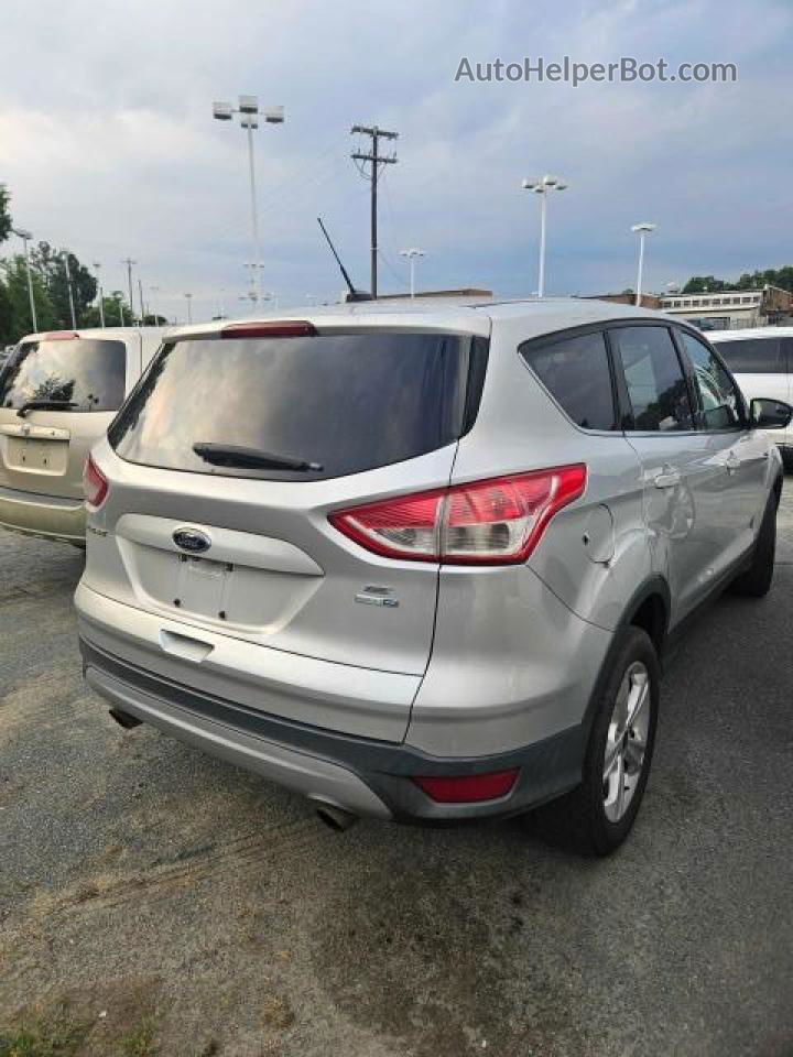 2016 Ford Escape Se Silver vin: 1FMCU9GX0GUA80360