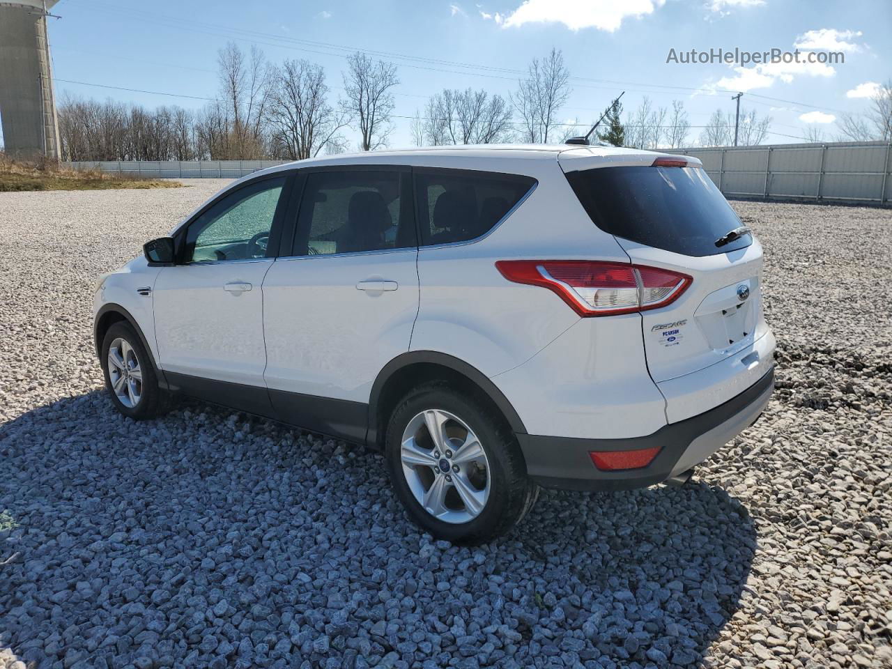 2016 Ford Escape Se White vin: 1FMCU9GX0GUB34062