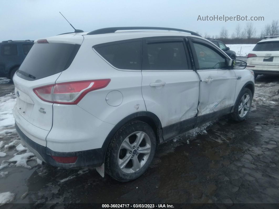 2016 Ford Escape Se White vin: 1FMCU9GX0GUC22321