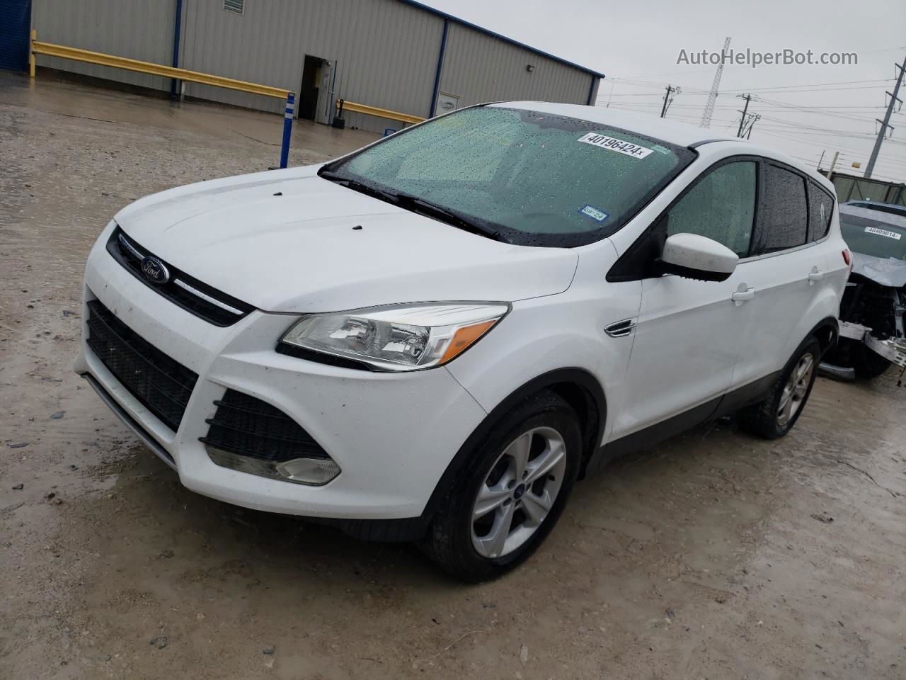 2016 Ford Escape Se White vin: 1FMCU9GX0GUC30130