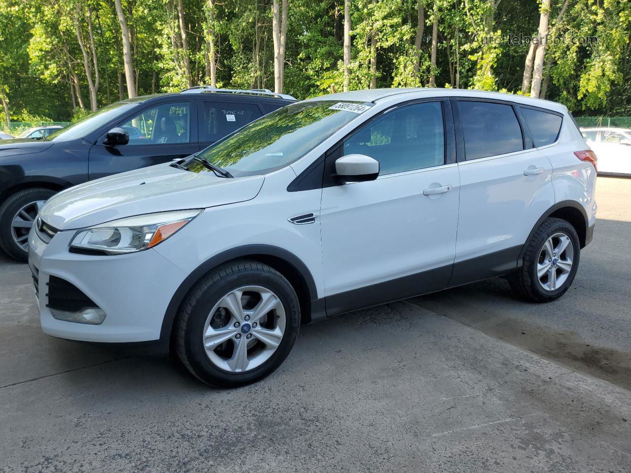 2013 Ford Escape Se White vin: 1FMCU9GX1DUB10316