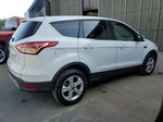 2013 Ford Escape Se White vin: 1FMCU9GX1DUB10316