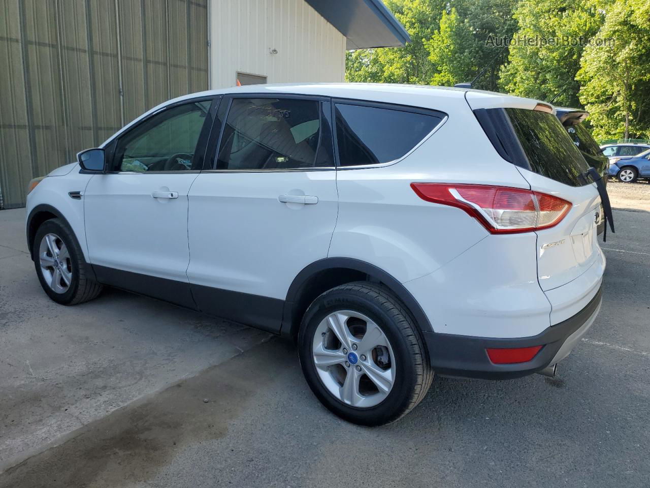 2013 Ford Escape Se White vin: 1FMCU9GX1DUB10316