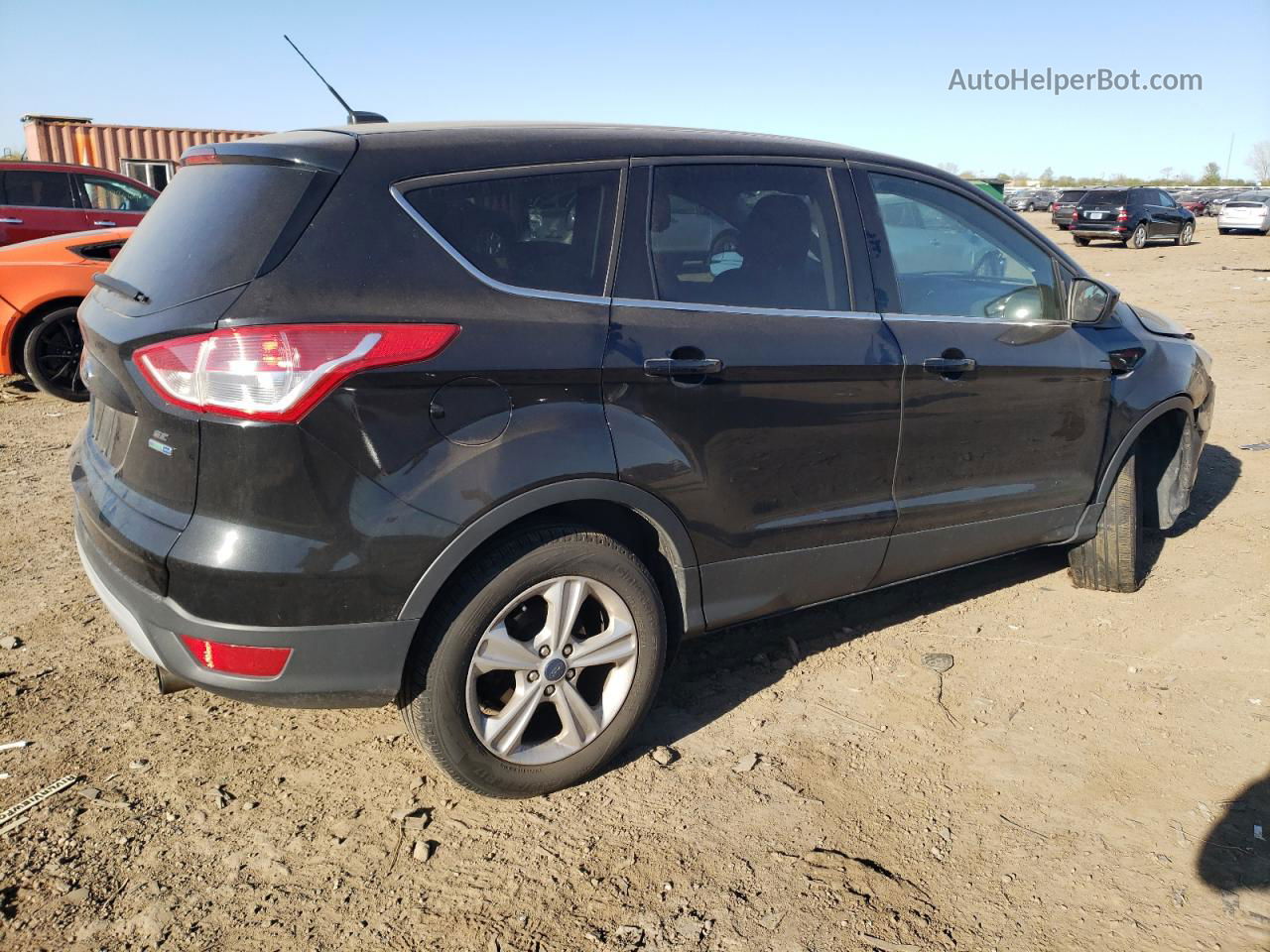 2013 Ford Escape Se Черный vin: 1FMCU9GX1DUB51965