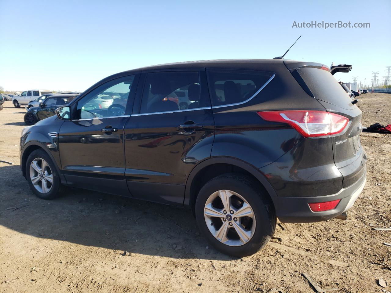 2013 Ford Escape Se Черный vin: 1FMCU9GX1DUB51965