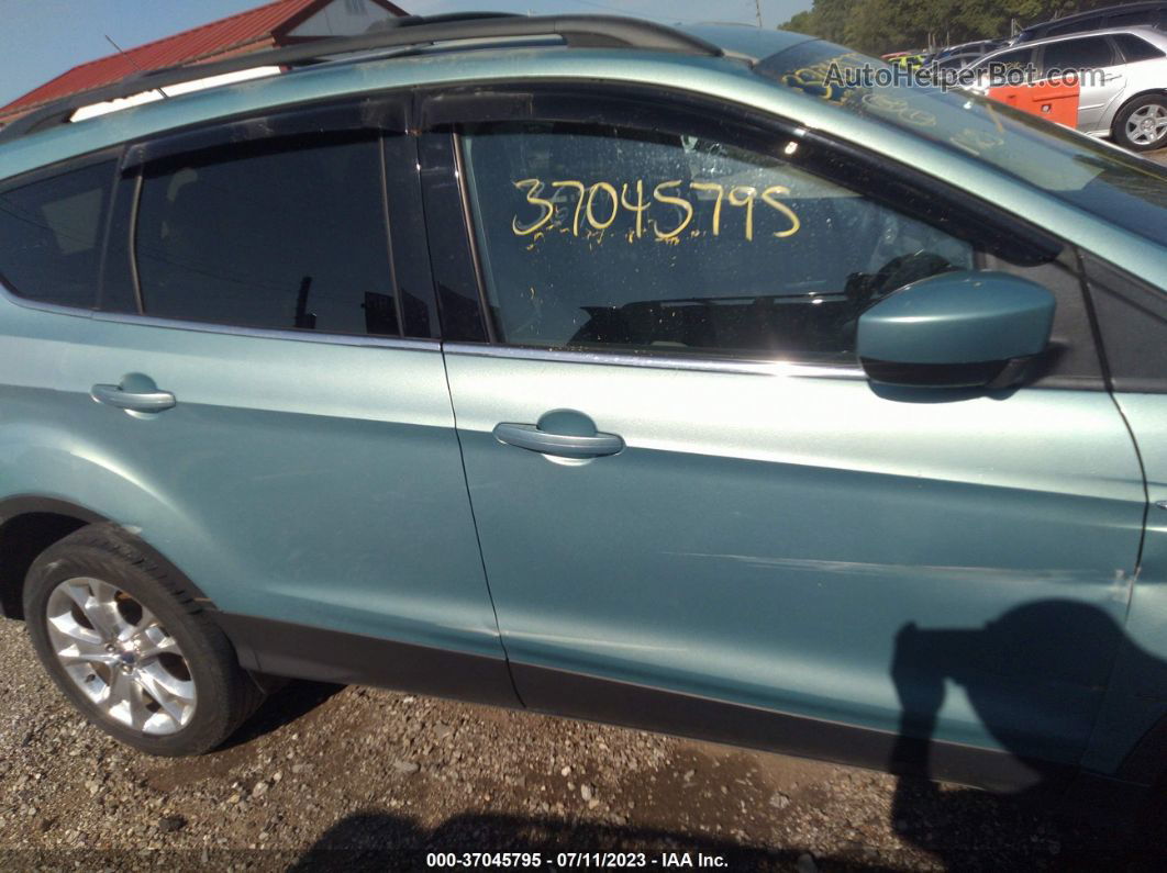 2013 Ford Escape Se Light Blue vin: 1FMCU9GX1DUB89678