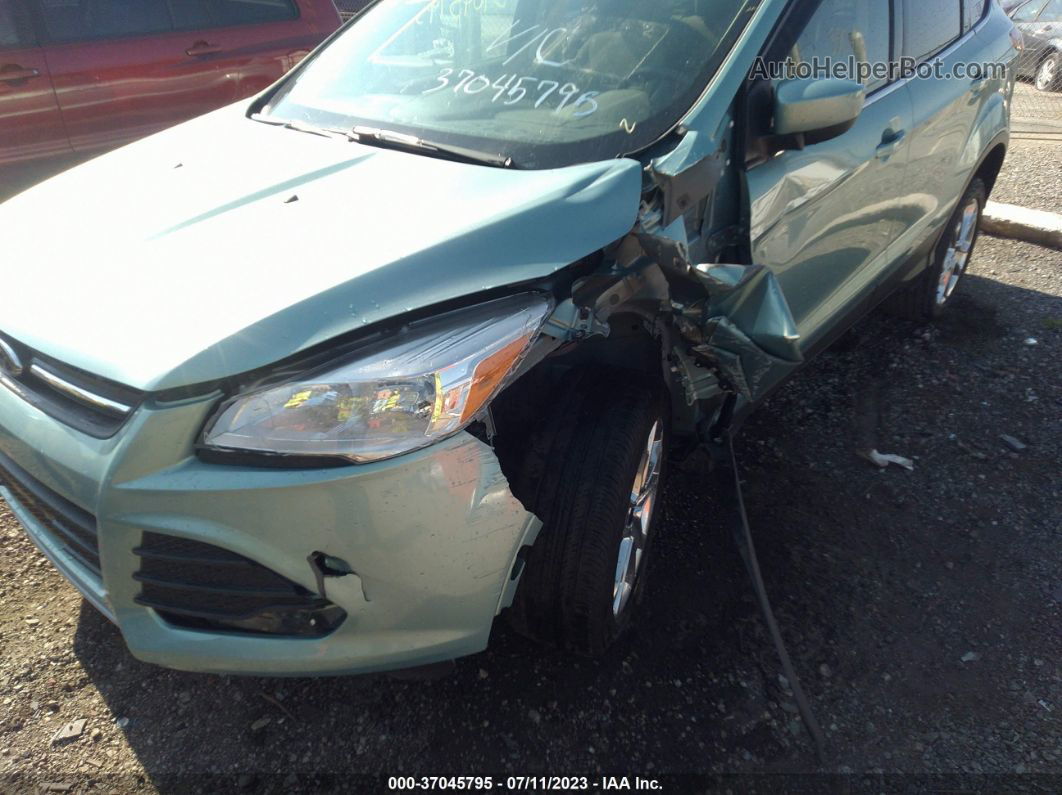 2013 Ford Escape Se Light Blue vin: 1FMCU9GX1DUB89678