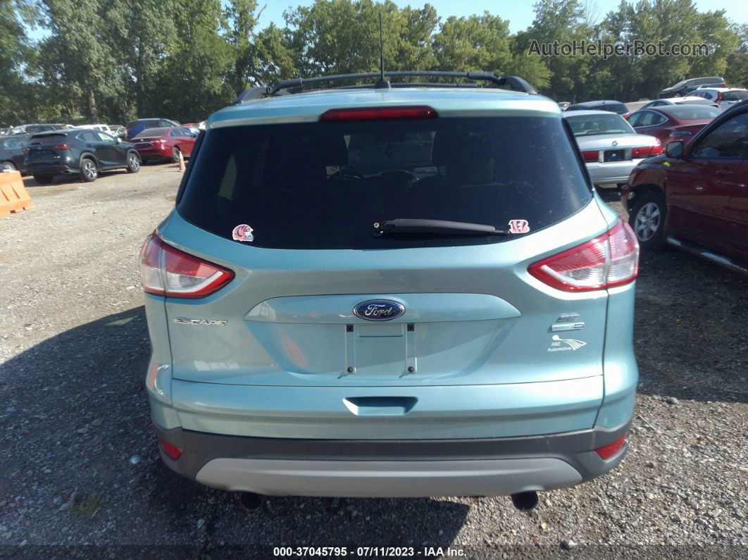 2013 Ford Escape Se Light Blue vin: 1FMCU9GX1DUB89678