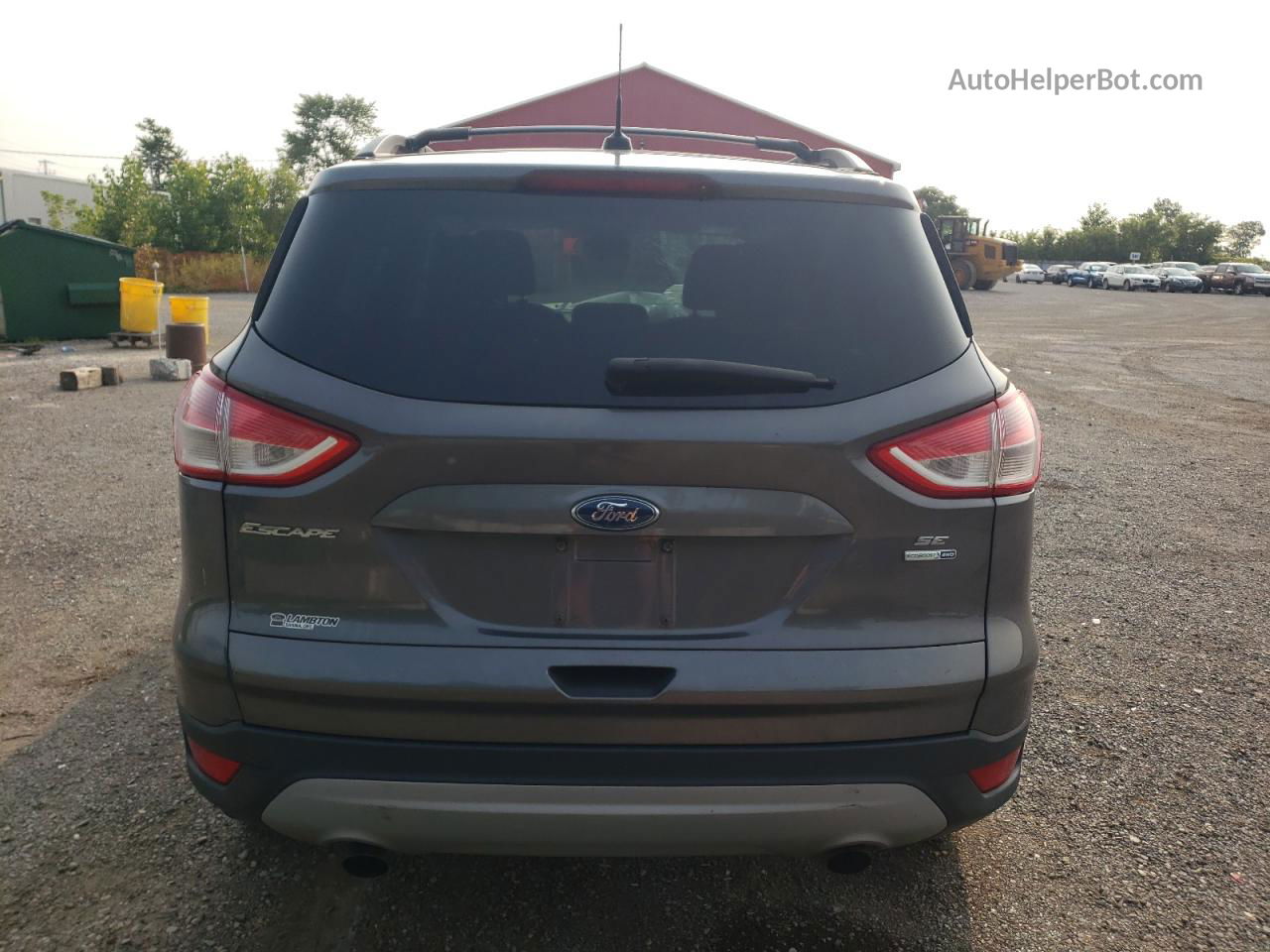 2013 Ford Escape Se Gray vin: 1FMCU9GX1DUD58517