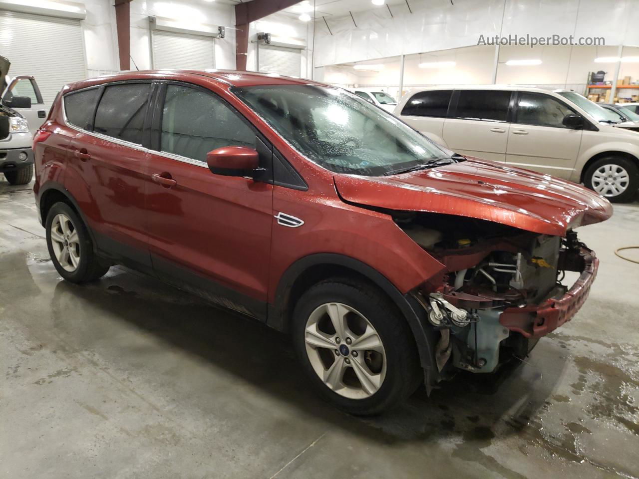 2015 Ford Escape Se Burgundy vin: 1FMCU9GX1FUA17699