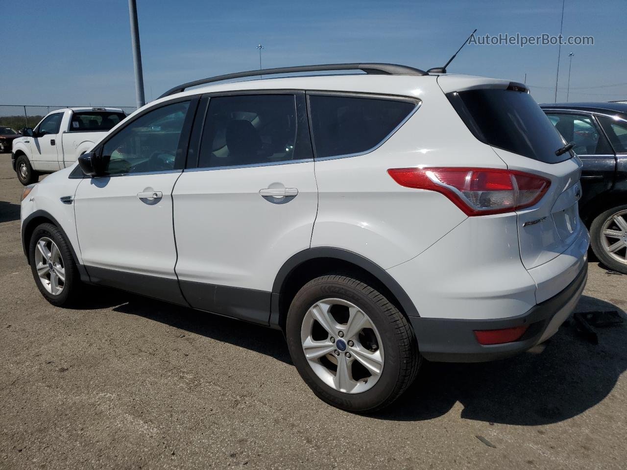 2015 Ford Escape Se White vin: 1FMCU9GX1FUA18335